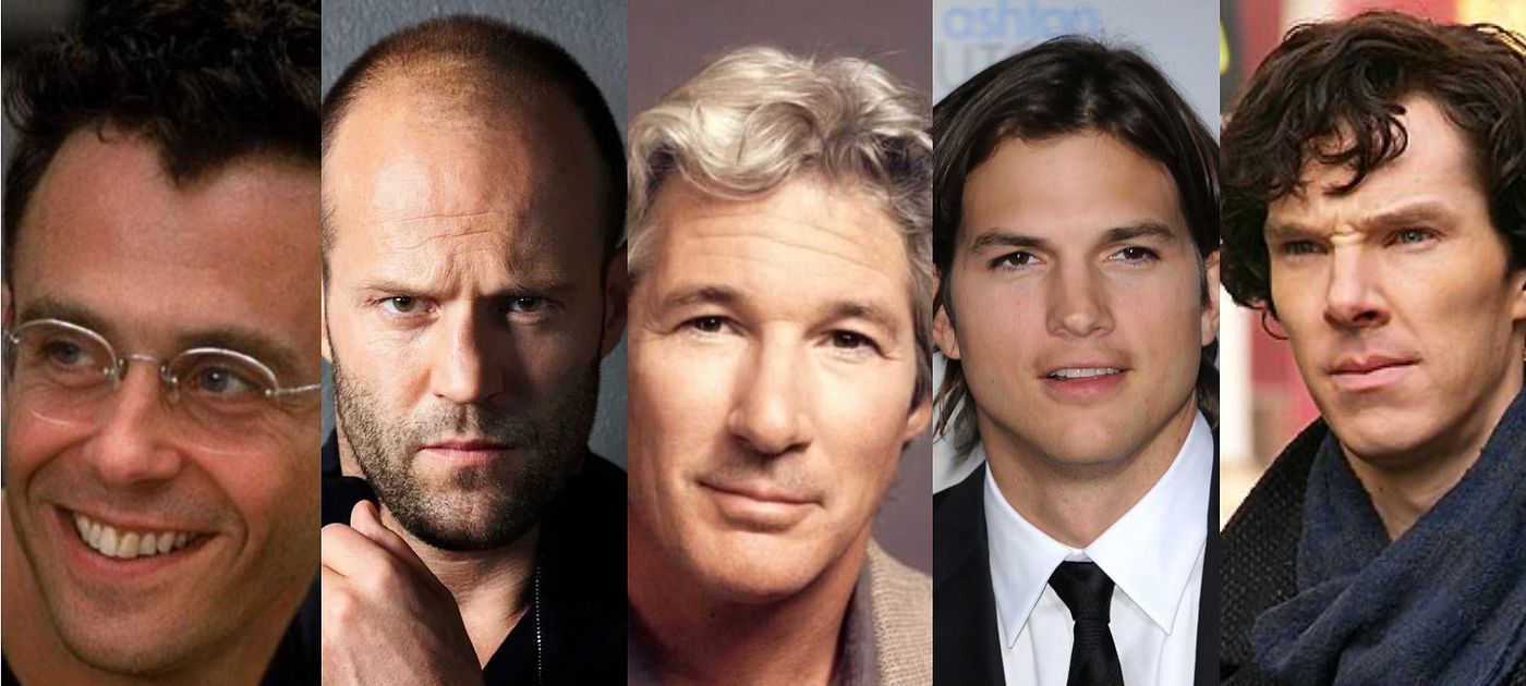 Six male archetypes